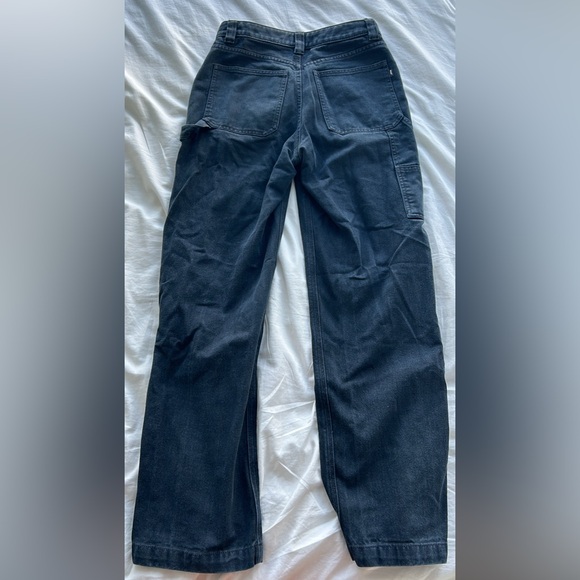 2 pairs of TNA black cargo pants - Picture 3 of 5